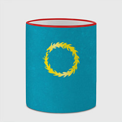 Кружка 3D Тысяча сынов после Ереси цвет легиона, цвет: 3D-красный кант — фото 2