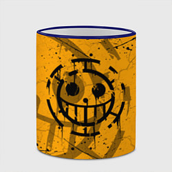 Кружка 3D ONE PIECE ПИРАТЫ ЛОГО, цвет: 3D-синий кант — фото 2