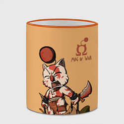 Кружка 3D Mog of War, цвет: 3D-оранжевый кант — фото 2
