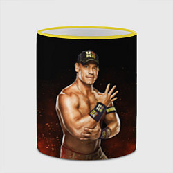 Кружка 3D Cena Jr, цвет: 3D-желтый кант — фото 2