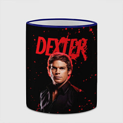 Кружка 3D Dexter Декстер, цвет: 3D-синий кант — фото 2