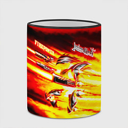 Кружка 3D Firepower - Judas Priest, цвет: 3D-черный кант — фото 2
