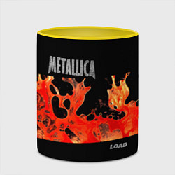 Кружка 3D Load - Metallica, цвет: 3D-белый + желтый — фото 2