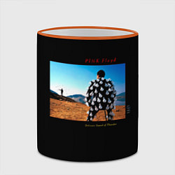 Кружка 3D Delicate Sound of Thunder - Pink Floyd, цвет: 3D-оранжевый кант — фото 2