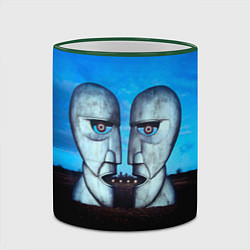 Кружка 3D The Division Bell - Pink Floyd, цвет: 3D-зеленый кант — фото 2