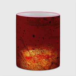Кружка 3D Взрыв на Марсе, цвет: 3D-розовый кант — фото 2