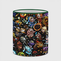 Кружка 3D DOTA 2 ВСЕ ПЕРСОНАЖИ В ЦВЕТЕ, цвет: 3D-зеленый кант — фото 2