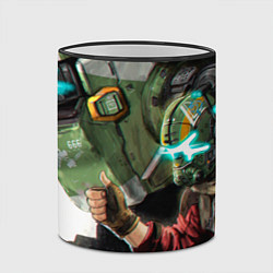 Кружка 3D Друзья титанопады, цвет: 3D-черный кант — фото 2