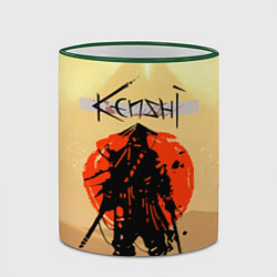 Кружка 3D KENSHI, цвет: 3D-зеленый кант — фото 2