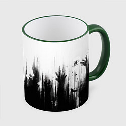 Кружка 3D Dying Light- 2, цвет: 3D-зеленый кант