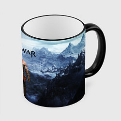 Кружка 3D Великий God of War Z, цвет: 3D-черный кант