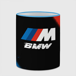 Кружка 3D BMW BMW - Яркий, цвет: 3D-небесно-голубой кант — фото 2
