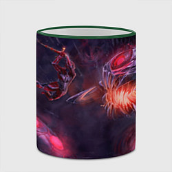 Кружка 3D Битва с Пожирателем миров, цвет: 3D-зеленый кант — фото 2