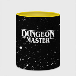 Кружка 3D DUNGEON MASTER ГАЧИМУЧИ GACHIMUCHI, цвет: 3D-белый + желтый — фото 2
