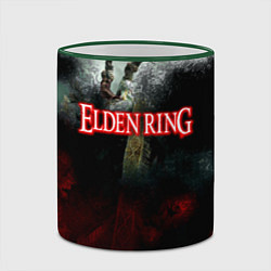 Кружка 3D Elden Ring Битва души, цвет: 3D-зеленый кант — фото 2
