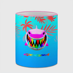 Кружка 3D 6IX9INE tropical, цвет: 3D-розовый кант — фото 2