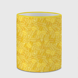 Кружка 3D Золотые Монеты Money, цвет: 3D-желтый кант — фото 2