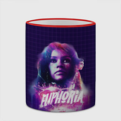 Кружка 3D Poster Euphoria, цвет: 3D-красный кант — фото 2