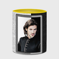 Кружка 3D Гаспар Ульель Вечно молодой, цвет: 3D-белый + желтый — фото 2