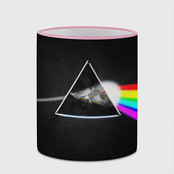 Кружка 3D PINK FLOYD - ПИНК ФЛОЙД ГЛИТЧ, цвет: 3D-розовый кант — фото 2