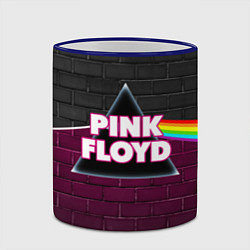 Кружка 3D PINK FLOYD ПИНК ФЛОЙД, цвет: 3D-синий кант — фото 2