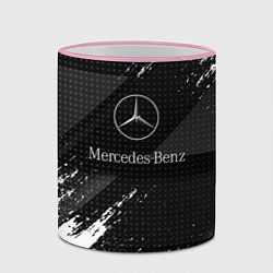 Кружка 3D Mercedes-Benz - Темный, цвет: 3D-розовый кант — фото 2