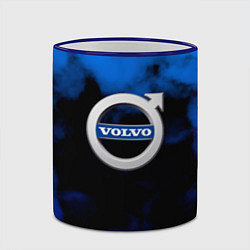 Кружка 3D Volvo: Облака, цвет: 3D-синий кант — фото 2