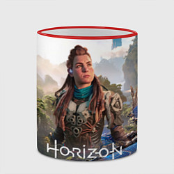 Кружка 3D Aloy Элой Horizon, цвет: 3D-красный кант — фото 2