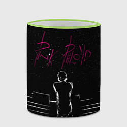 Кружка 3D Pink Phloyd Фараон на Сцене Пинк Флойд, цвет: 3D-светло-зеленый кант — фото 2