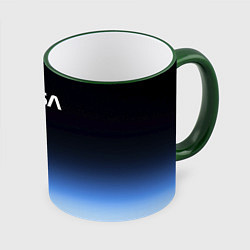 Кружка 3D NASA с МКС, цвет: 3D-зеленый кант