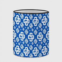 Кружка 3D Blue Pattern Dope Camo Dope Street Market, цвет: 3D-черный кант — фото 2