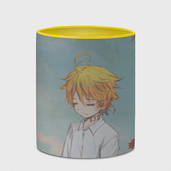 Кружка 3D Милашка Эмма, цвет: 3D-белый + желтый — фото 2