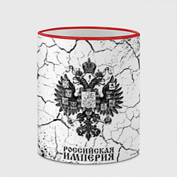 Кружка 3D RUSSIAN EMPIRE - ГЕРБ Краска, цвет: 3D-красный кант — фото 2