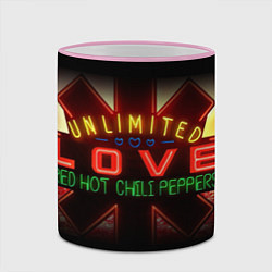Кружка 3D RHCP - альбом Unlimited Love, цвет: 3D-розовый кант — фото 2