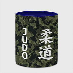 Кружка 3D JUDO МИЛИТАРИ, цвет: 3D-белый + синий — фото 2