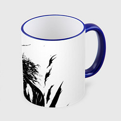 Кружка 3D МАЛЕНИЯ ELDEN RING ЭЛДЕН РИНГ, цвет: 3D-синий кант