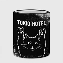 Кружка 3D Tokio Hotel Rock Cat, цвет: 3D-черный кант — фото 2