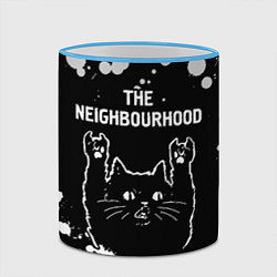 Кружка 3D The Neighbourhood Rock Cat, цвет: 3D-небесно-голубой кант — фото 2