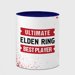 Кружка 3D Elden Ring Ultimate, цвет: 3D-белый + синий — фото 2