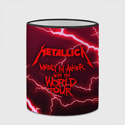 Кружка 3D Metallica Madly in Angel, цвет: 3D-черный кант — фото 2