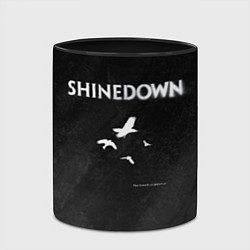Кружка 3D The Sound of Madness Shinedown, цвет: 3D-белый + черный — фото 2
