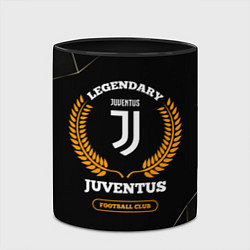 Кружка 3D Лого Juventus и надпись Legendary Football Club на, цвет: 3D-белый + черный — фото 2