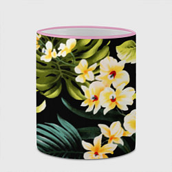 Кружка 3D Vanguard floral composition Summer, цвет: 3D-розовый кант — фото 2