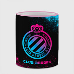 Кружка 3D Club Brugge Neon Gradient, цвет: 3D-розовый кант — фото 2