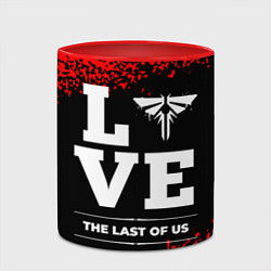 Кружка 3D The Last Of Us Love Классика, цвет: 3D-белый + красный — фото 2