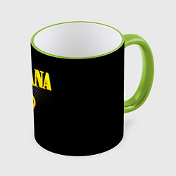 Кружка 3D NIRVANA соты, цвет: 3D-светло-зеленый кант