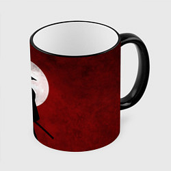 Кружка 3D Samurai Самурай, цвет: 3D-черный кант