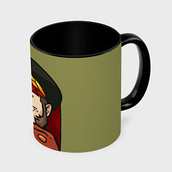 Кружка 3D Ciaphas Cain Mug 3D, цвет: 3D-белый + черный