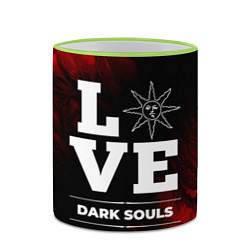 Кружка 3D Dark Souls Love Классика, цвет: 3D-светло-зеленый кант — фото 2