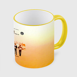 Кружка 3D The Beatles Blackpool And Paris 1964-65, цвет: 3D-желтый кант